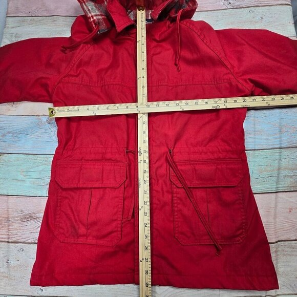 Woorich Vintage Red Hooded Jacket, Women's Medium - Picture 8 of 11